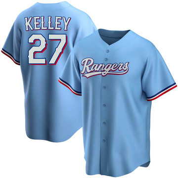 Texas Rangers Shawn Kelley Official Red Authentic Women's Majestic Cool  Base Alternate Player MLB Jersey S,M,L,XL,XXL,XXXL,XXXXL