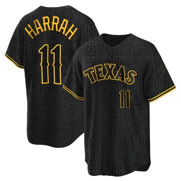 Texas Rangers Toby Harrah White Replica Men's Home Player Jersey  S,M,L,XL,XXL,XXXL,XXXXL