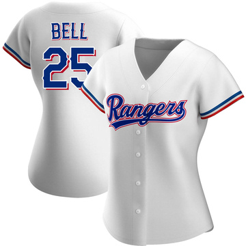 Texas Rangers Buddy Bell Official Red Authentic Men's Majestic Cool Base  Alternate Player MLB Jersey S,M,L,XL,XXL,XXXL,XXXXL