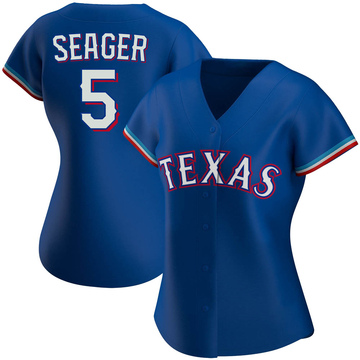 Texas Rangers Corey Seager Royal Authentic Women's Alternate