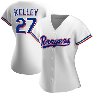 Texas Rangers Shawn Kelley Official Red Authentic Women's Majestic Cool  Base Alternate Player MLB Jersey S,M,L,XL,XXL,XXXL,XXXXL