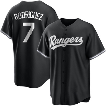 Texas Rangers Ivan Rodriguez #7 Cool \ Flex Base Men's Stitched Jersey